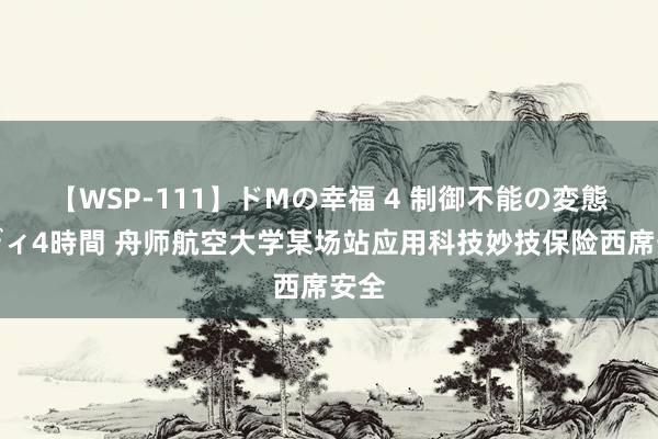 【WSP-111】ドMの幸福 4 制御不能の変態ボディ4時間 舟师航空大学某场站应用科技妙技保险西席安全