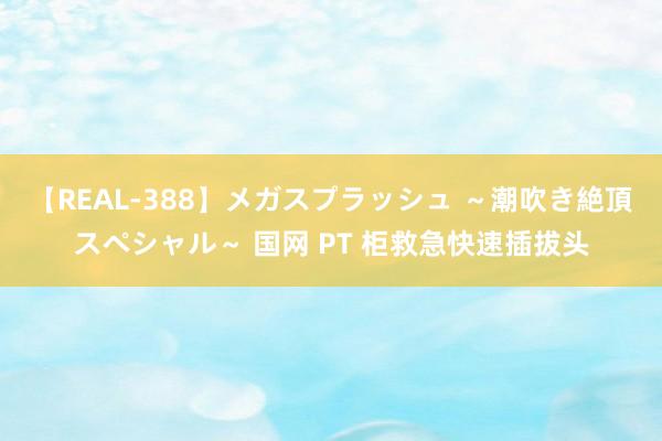 【REAL-388】メガスプラッシュ ～潮吹き絶頂スペシャル～ 国网 PT 柜救急快速插拔头