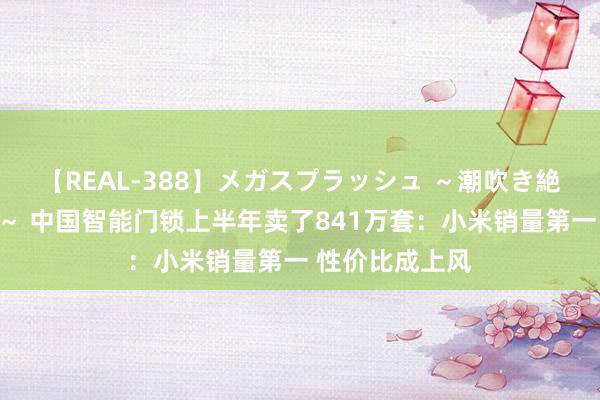 【REAL-388】メガスプラッシュ ～潮吹き絶頂スペシャル～ 中国智能门锁上半年卖了841万套：小米销量第一 性价比成上风