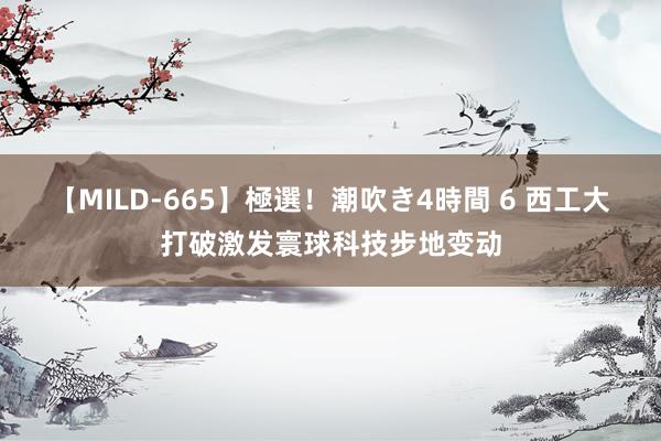 【MILD-665】極選！潮吹き4時間 6 西工大打破激发寰球科技步地变动