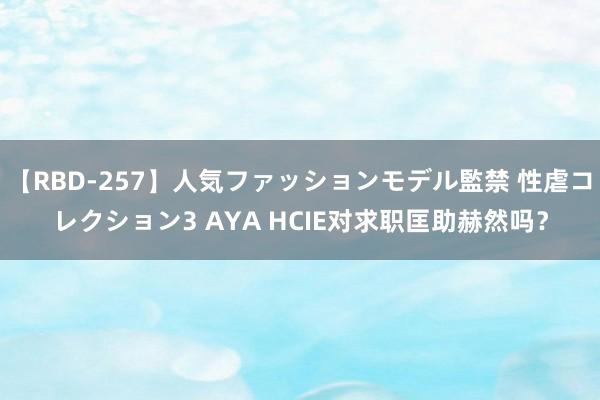 【RBD-257】人気ファッションモデル監禁 性虐コレクション3 AYA HCIE对求职匡助赫然吗？