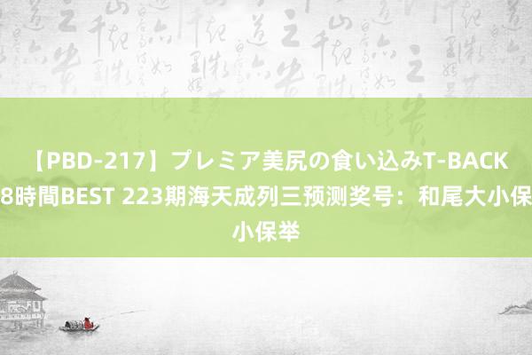 【PBD-217】プレミア美尻の食い込みT-BACK！8時間BEST 223期海天成列三预测奖号：和尾大小保举