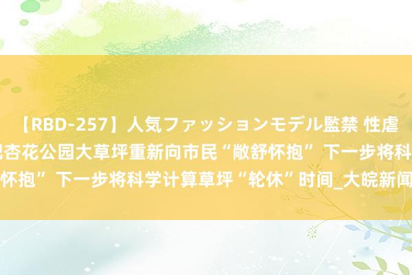 【RBD-257】人気ファッションモデル監禁 性虐コレクション3 AYA 合肥杏花公园大草坪重新向市民“敞舒怀抱” 下一步将科学计算草坪“轮休”时间_大皖新闻 | 安徽网