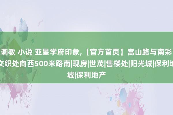 调教 小说 亚星学府印象，【官方首页】嵩山路与南彩路交织处向西500米路南|现房|世茂|售楼处|阳光城|保利地产